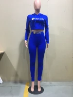 Fashion Ethika Women Set Hoodies Woman Sportwear Set Long Two Piece Pants Set Tracksuit With Custom Logo