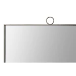 Fashion simple  decorative stainless steel frame silver mirror