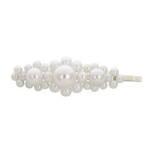 Fashion Simple Pearl Hair Clips For Women Bride Wedding Decorations Pearl Hairpins Hair Accessories (KH001)