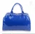 Import Fashionable bright leather PU bag patent leather mirror waterproof handbag for men and women sports and fitness bag from China