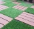 Import Faux grass tiles Interlocking artificial grass turf flooring ECO friendly decking outdoor garden DIY flooring grass puzzle mat from China