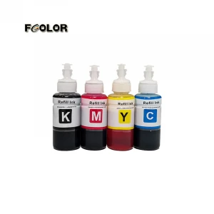 Fcolor 70ml Bottle Water Besed Refill Universal Dye Ink for Epson L120 L100 L101 L110 L200 L201 L210 L220 L300 L350 L355