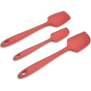 FDA/LFGB silicone spatula set cake pastry tool baking spatula  a set of 3 made in China