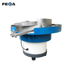 FEDA vibrating feeder vibration bowl for bolts automatic feeding system for thread rolling machine