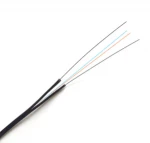 fiber to the home 2 core fiber optic cable FTTH drop 2km per wooden rolls