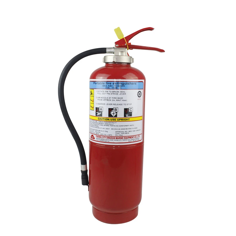 Fire Extinguisher CCS 5kg portable dry powder fire extinguisherfor Boat Safety Equipment