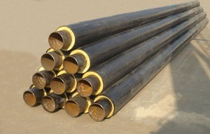 fire resistant material foam insulation steel pipe for gas and oil system