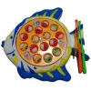 Fishing Game Toy Set with Single-Layer Rotating Board with Music indoor play game toys
