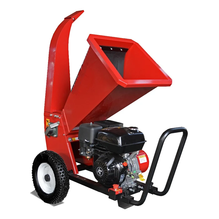 Fitly Gasoline Power Drum Wood Chipper / Branch Chipper Shredder for Commercial Use
