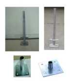 Fixed steel scaffold adjustable screw Jack base