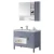 Import Floor Wood Bathroom Cabinet White Vanity Set Paint Easy To Assemble Install Antique European Vanity Bathroom Furniture from China