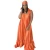 Import Flounced Large Hem Loose Sleeveless African Maxi Dress Casual from China
