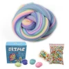Fluffy Slime Supplies - 7 OZ Fluffy Floam Slime Scented Stress Relief Toy for Kids (4 Pack)