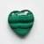 Import folk crafts green malachite love heart crystals stones for gift from China