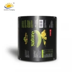 Food packaging film roll Banana Chips Snack filling machine plastic film roll