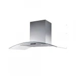Foshan Curve Glass Kitchen extractor Island  Range Hood Chimney Cooker Hood Smoke Exhaust island hoods for sales