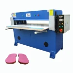 four column cut machine rubber slippers making machine