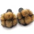 Import Fox fur pom pom slides real raccoon fur ball slippers fur fashion women summer sandals from China