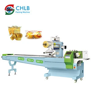 France backing bread breadcrumbs automatic flow packaging machine breakfast bread clip pillow packing machinery