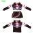 Import free design fashionable cheer uniforms heat transfer design pitching cloth cheer uniform from China