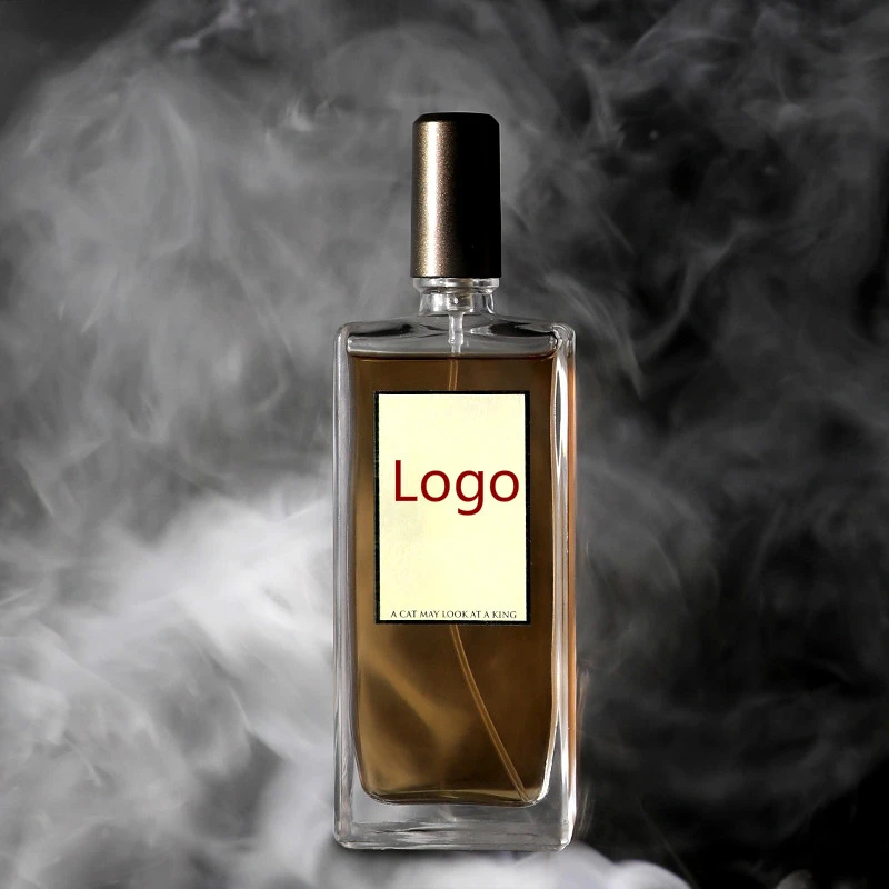 Free sample custom  label classic shape square perfume bottle 50ml