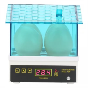 Free Shipping Digital Temperature Automatic 4 Eggs Mini Incubator Hatcher Household Hatching Incubator for Chicken Duck