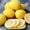 Fresh Lemon And Fresh Orange Citrus Fruits