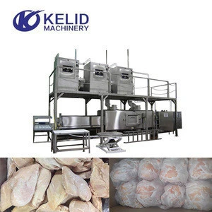 Frozen Chicken Meat Microwave Thawing Processing Machine