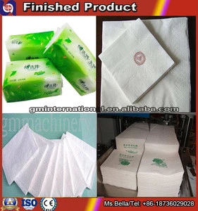Full-automatic napkin paper machine,Facial tissue and kitchen towel paper making machine