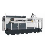 fully automatic sheet feed die cutting machine with top feeder and stripping device OST-1320QF