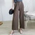 Import FXZ custom 2021 fashion Korean ladies pleated straight leg trousers wholesale women pleat pants from China