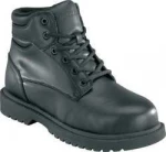 G8739 Work Boots Stl Mn 8-1/2 Blk 1PR