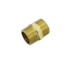 Garden Hose Fittings, Male x Male Threaded Straight Pipe Coupling, Brass Hex Nipple Connectors