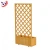 Import Garden Wooden Planter with Trellis Climbing Plants Flower Raised Bed from China
