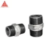 GI Galvanized Malleable Iron Threaded Hex Nipple Pipe Fitting