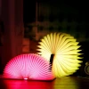 Gift Novelty Lighting Night Lamp Magnetic Foldable Colorful LED Book Light
