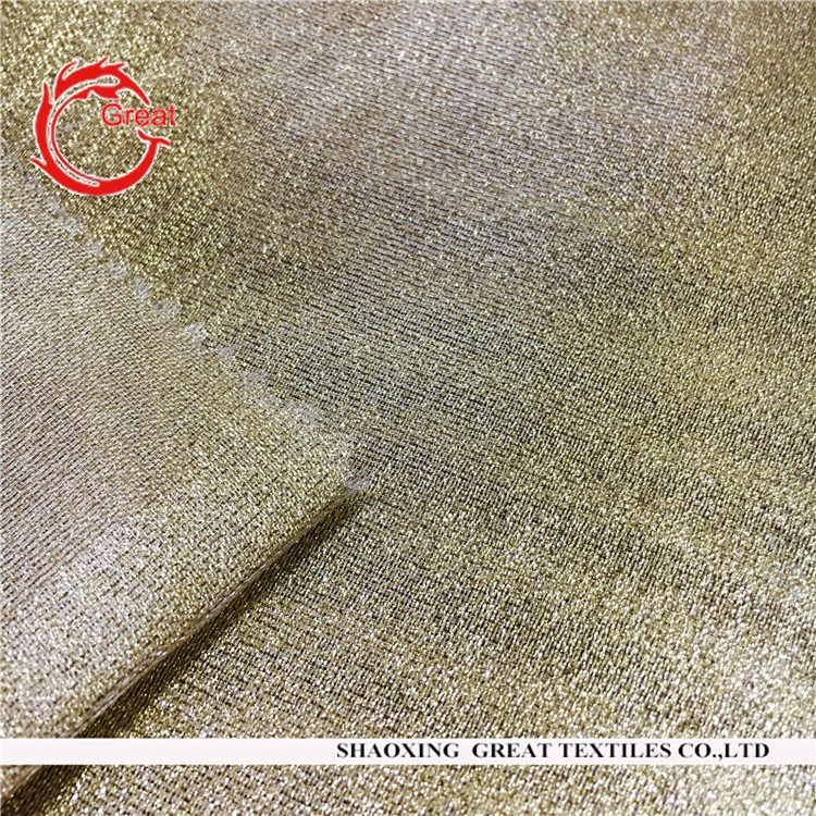 GOLD GLITTER ORGANZA FABRIC FOR WEDDING AND UPHOLSTERY