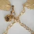 gold leaf belt fashion metal tree leaf decoration waist chain for party wedding belts