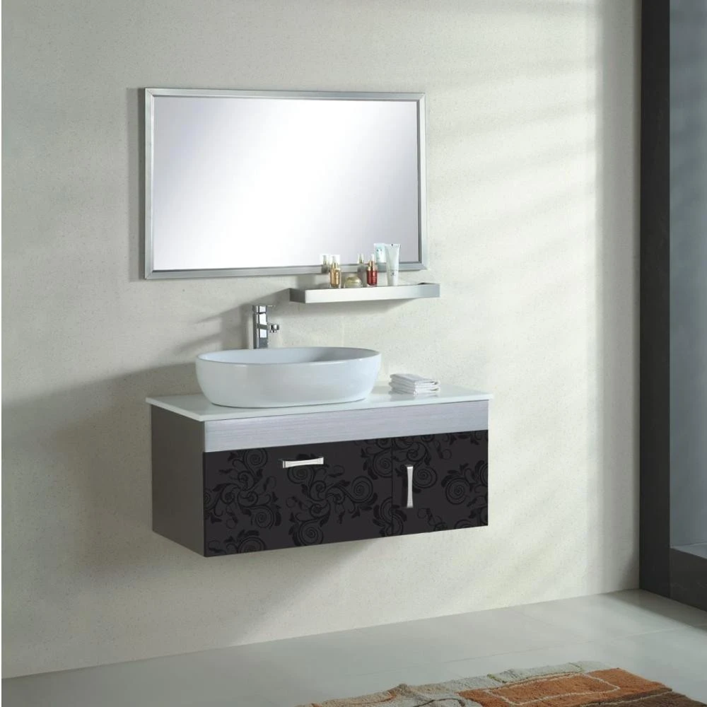 Good modern mirror furniture stainless steel bathroom cabinet