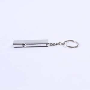 Good quality Outdoor sports aluminum alloy whistle nuclear-free whistle police referee whistle