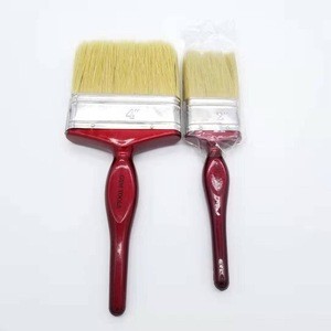 Good quality plastic handle paint brush/ black hair/ paint brush manufacturers China