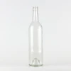 Good quality transparent HOT SALE screw finish wine glass bottle 750ml