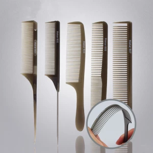 Good Value Selectable Hairdresser Tools Anti-static Styling Rat Tail Comb Hair Cutting Teasing Hair Cutting Comb