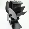 Gowell Heat Powered Stove Fan With Protective Cover Self-Powered Eco-Friendly,Cost Nothing To Operate