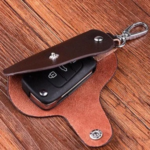 Grain Leather Key Case for Car, Key Bag for Car, Car Key Case