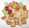 Grain snacks colored rice cracker