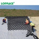 gravel grid hdpe geocell