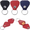 Guitar Picks Package Picks Bag Leather Case Key Holder Chain Reeds Plectrum