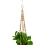 Import H012A Hot sale Different Designs Handmade Indoor cotton rope Planter Plant Holder Macrame Plant Hangers from China
