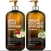 Hair Products Wholesale Apple Cider Vinegar Sulfate Free Shampoo And Conditioner Set